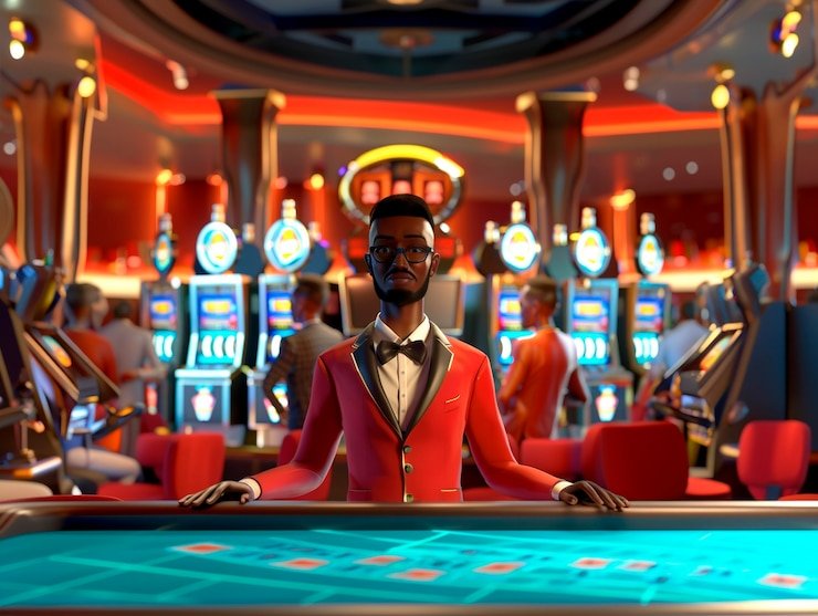 Pengguna mengakses pendaftaran live casino melalui perangkat desktop di platform 2xu